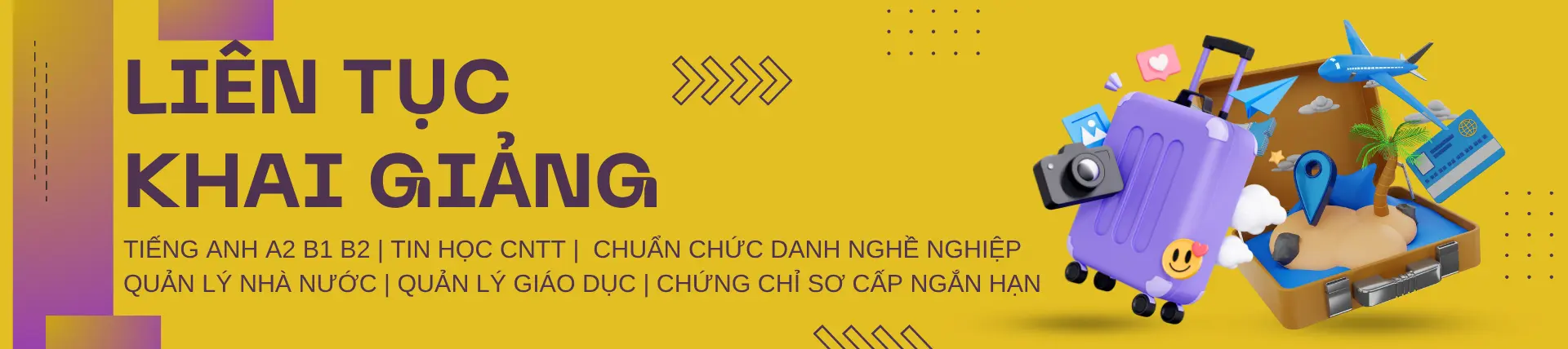 tuyen sinh chung chi ngan han toan quoc