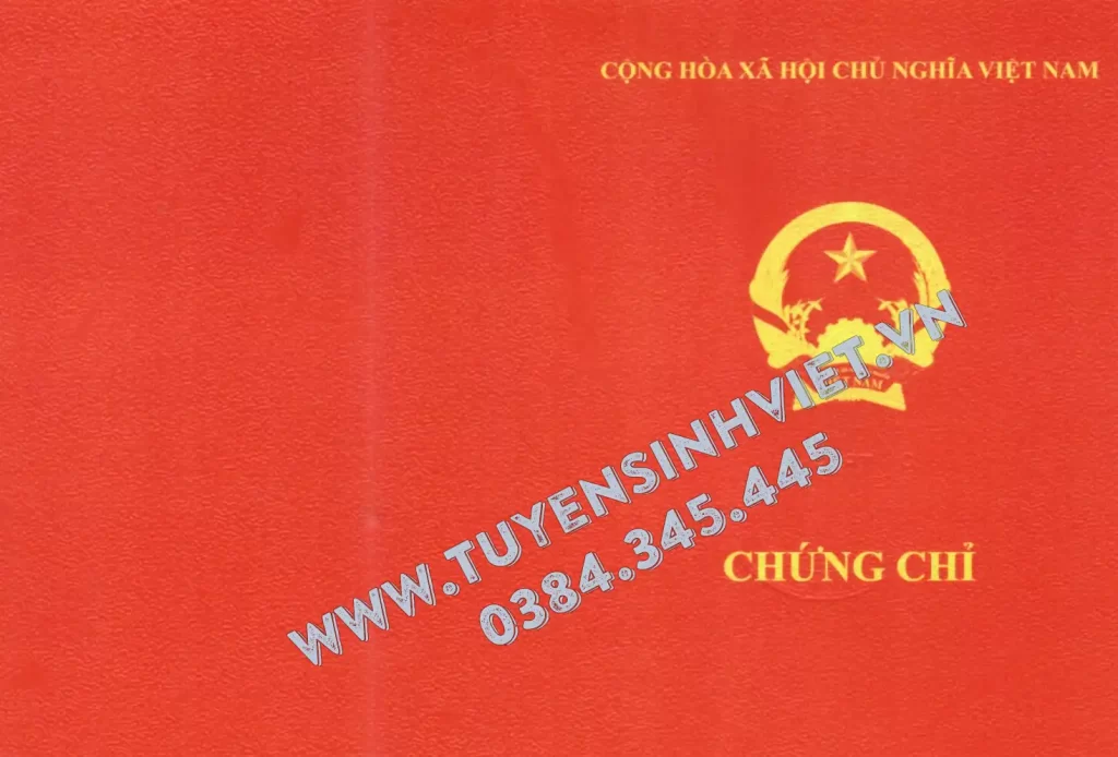 chung chi chuan chuc danh nghe nghiep