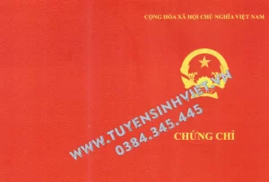 Chứng chỉ chức danh nghề nghiệp