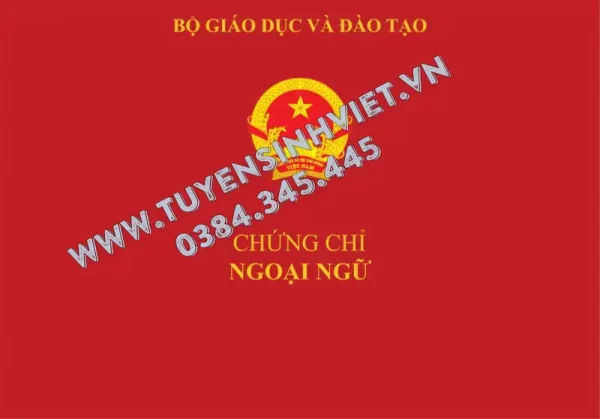 chung chi tieng anh b1 dai hoc ha noi