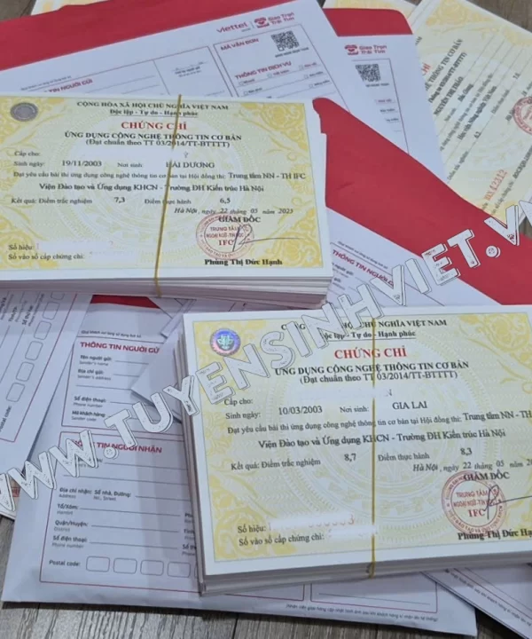 chung chi tin hoc dai hoc kien truc