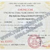 Lịch thi Chứng chỉ Tin học Cơ bản Học viện Nông Nghiệp Việt Nam ngày 26/10/2025
