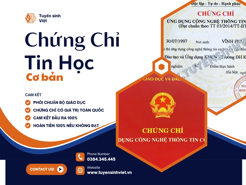 Chứng Chỉ Tin Học Cơ Bản
