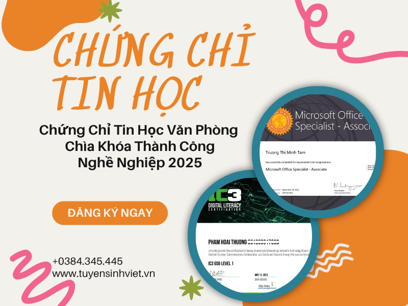 Chứng chỉ tin học văn phòng