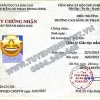 Chứng nhận Bồi dưỡng nghiệp vụ Quản lý giáo dục trường Mầm non