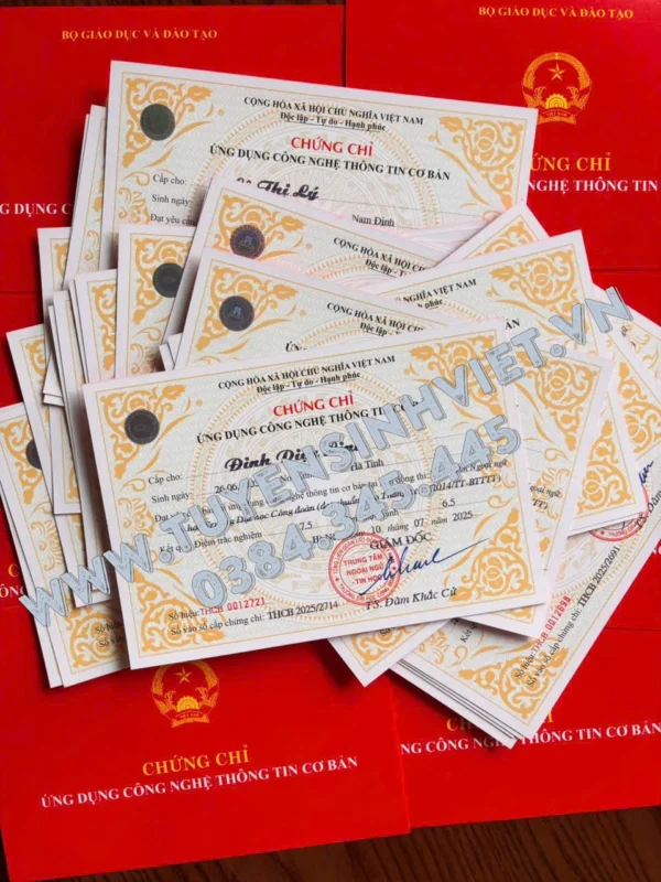 chung chi tin hoc co ban dai hoc cong doan 03 08 2025