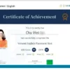 Lịch thi Chứng Chỉ Tiếng Anh Versant English Placement Test 25/11/2025