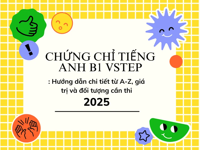 chung chi tieng anh b1 vstep