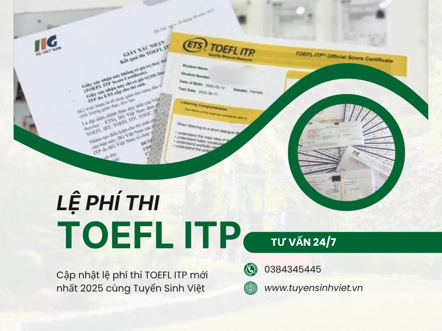 le ph thi toefl itp