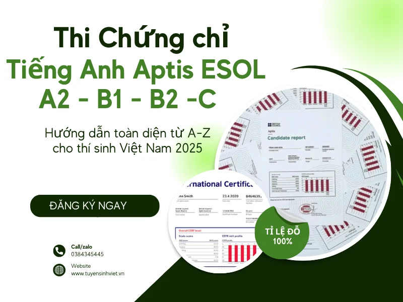 thi chung chi tieng anh aptis ha noi