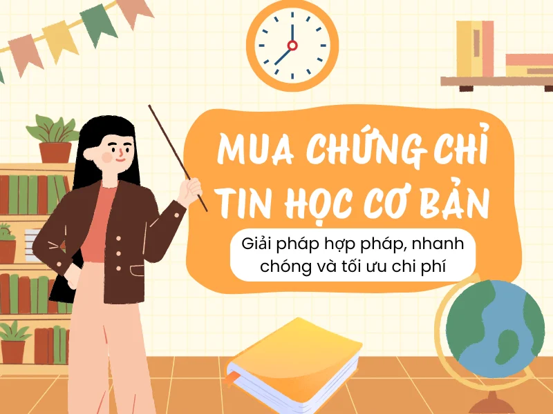mua chung chi tin hoc co ban