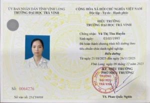 chứng chỉ bồi dưỡng theo tiêu chuẩn chức danh nghề nghiệp