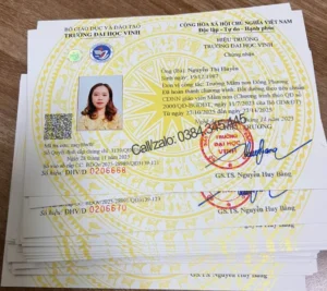 Chứng chỉ Bồi dưỡng theo Chuẩn chức Danh nghề Nghiệp Giáo viên