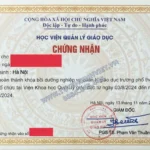 chung chi quan ly gia duc thpt